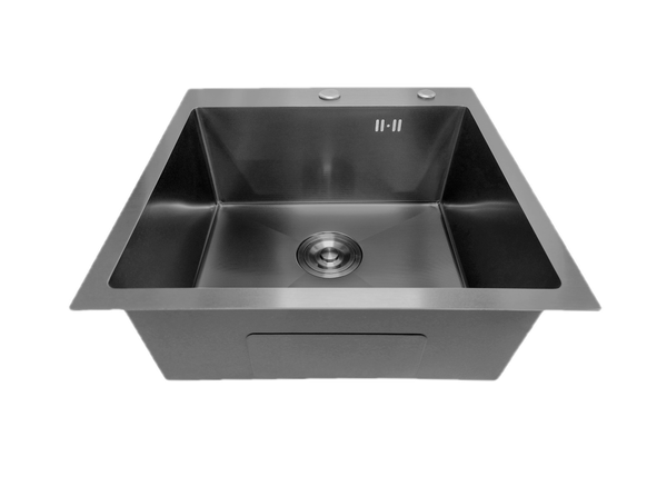 Изображение товара Мойка кухонная Asteria A5050NB-D1 (черный декор)