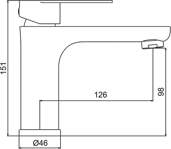 Изображение товара Смеситель Frap F10806