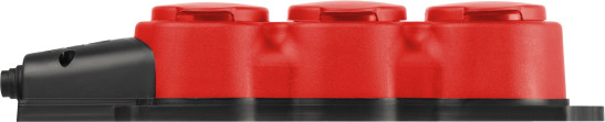 Изображение товара Колодка удлинителя ЭРА KX-3e-RED-IP44 / Б0068393