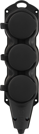 Изображение товара Колодка удлинителя ЭРА KX-3e-B-IP44 / Б0068453
