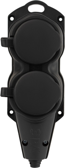 Изображение товара Колодка удлинителя ЭРА KX-2e-B-IP44 / Б0068451