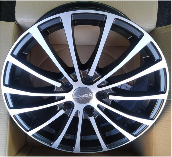 Изображение товара Литой диск Proma Цунами 17x7" 5x114.3мм DIA 60.1мм ET 45мм Алмаз матовый