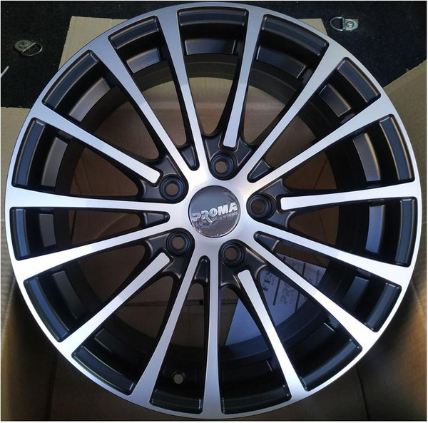 Изображение товара Литой диск Proma Цунами 17x7" 5x114.3мм DIA 60.1мм ET 45мм Алмаз матовый