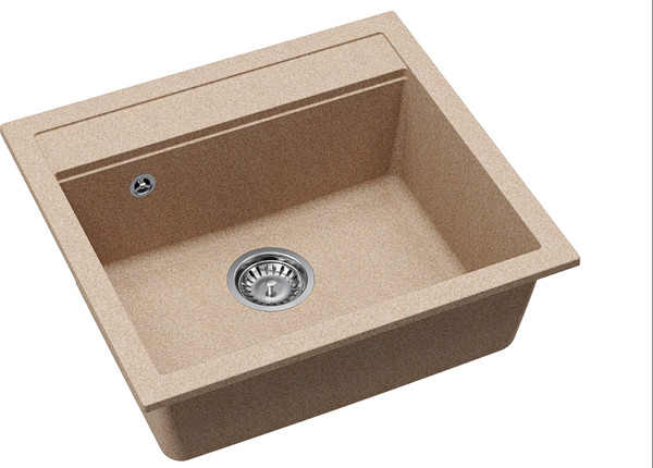 Изображение товара Мойка кухонная Aquasanita Rock SQR 101 110 AW (бежевый)