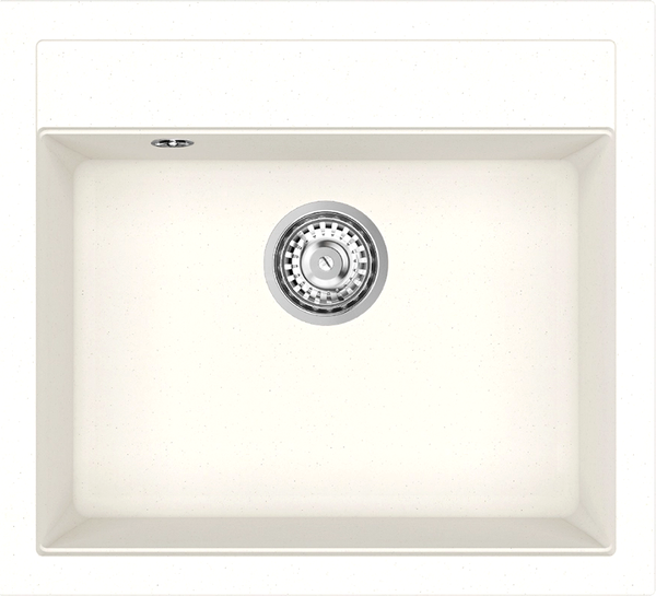 Изображение товара Мойка кухонная Aquasanita Rock SQR 101 710 AW (белый)