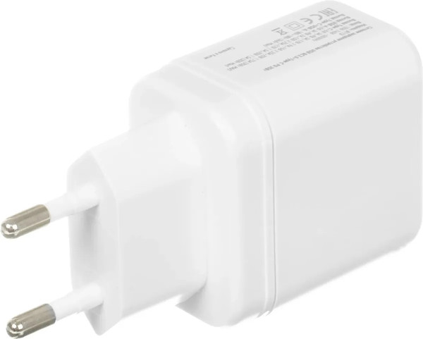 Изображение товара Адаптер питания сетевой BoraSCO 35W Type C/Type A / 52388 (белый)