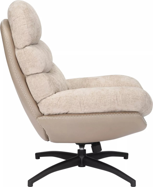 Изображение товара Кресло мягкое Signal Giselle (бежевый/бежевый/черный матовый)