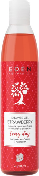 Изображение товара Гель для душа Eden Клубника (320мл)