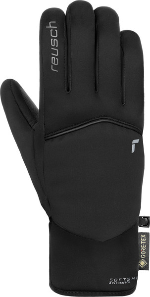 Изображение товара Перчатки лыжные Reusch Amira Gore-Tex / 6431389-7702 (р.6, Black/Silver)