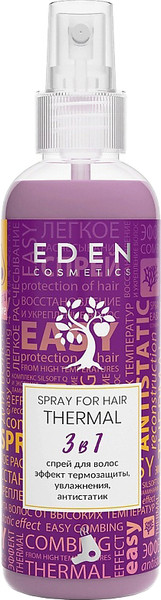 Изображение товара Спрей для волос Eden Термозащита 3в1 (200мл)