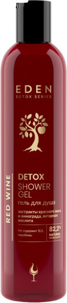 Изображение товара Гель для душа Eden Detox Red Wine (350мл)