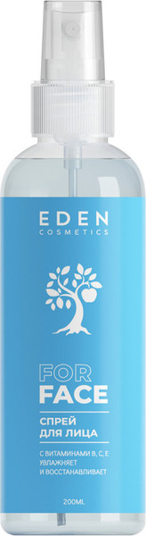 Изображение товара Спрей для лица Eden с витаминами (200мл)