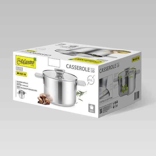 Изображение товара Кастрюля Maestro MR-3521-18