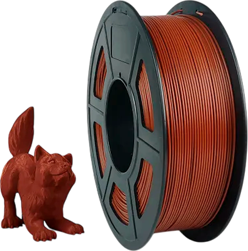 Изображение товара Пластик для 3D-печати NV Print NV-3D-PETG-CHOCOLATE (1.75мм, 1кг, шоколадный)