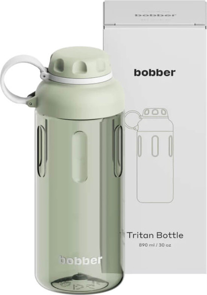 Изображение товара Бутылка для воды Bobber Tritan Bottle-890 Sage Green (зеленый шалфей)