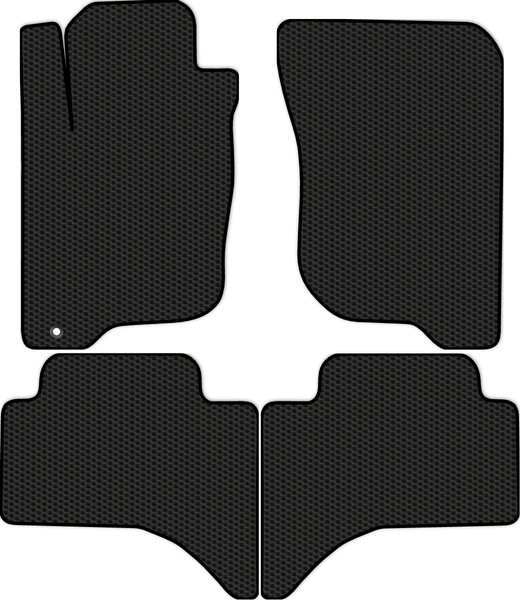 Изображение товара Комплект ковриков для авто Alicosta 0868_1 для Mitsubishi L200 пикап 2005-2016 (EVA соты, черный)
