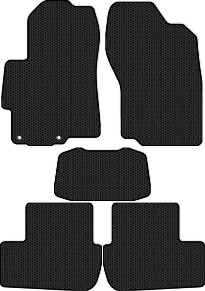 Изображение товара Комплект ковриков для авто Alicosta 0886_1 для Mitsubishi Lancer X седан/хэтчбек 5дв 2007-2016 (EVA соты, черный)
