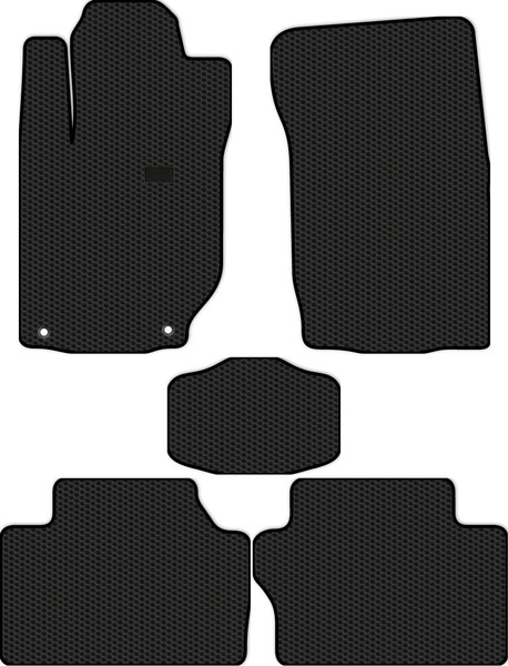 Изображение товара Комплект ковриков для авто Alicosta 2422_1 для Mitsubishi Montero Sport III SUV 2019-н.в. (EVA соты, черный)