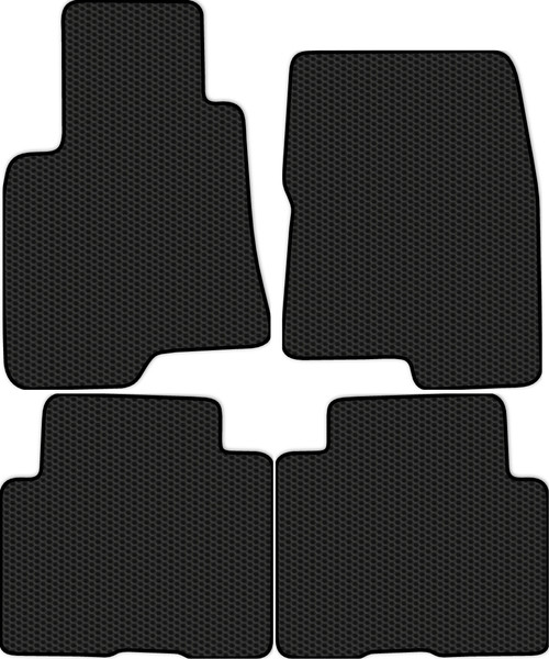 Изображение товара Комплект ковриков для авто Alicosta 0901_1 д/Mitsubishi Pajero III/IV SUV/V80 3дв/V60 3дв 1999-2011 (EVA соты, черный)