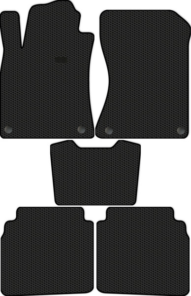 Изображение товара Комплект ковриков для авто Alicosta 2426_1 для Nissan Altima VI седан/L34 2018-н.в. (EVA соты, черный)