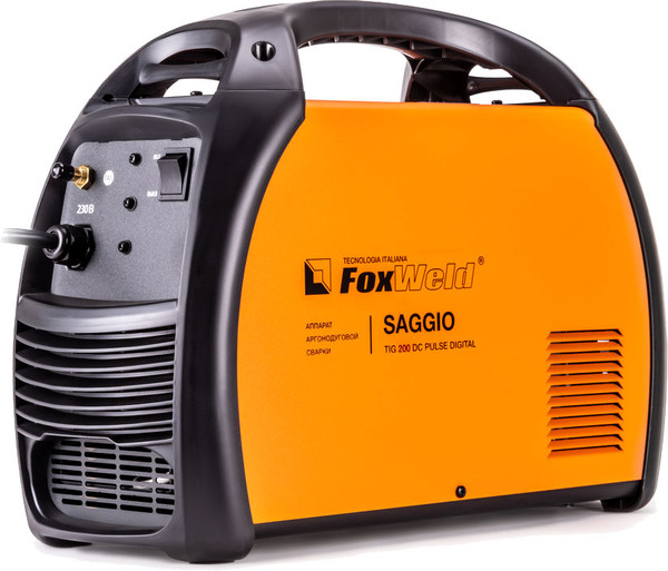 Изображение товара Инвертор сварочный FoxWeld Saggio Tig 200 Dc Pulse Digital / 6001