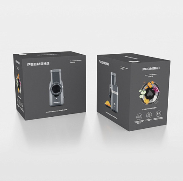 Изображение товара Овощерезка электрическая Redmond FP618 (серый)