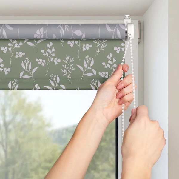 Изображение товара Рулонная штора Franc Gardiner Print Луговые травы 60х160 / 9403217443 (зеленый)