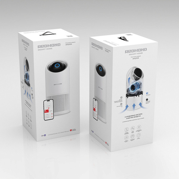 Изображение товара Очиститель воздуха Redmond AP2210S (белый)