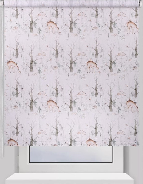 Изображение товара Рулонная штора Franc Gardiner Print Лесные друзья олени, день 90х160 / 9403217912