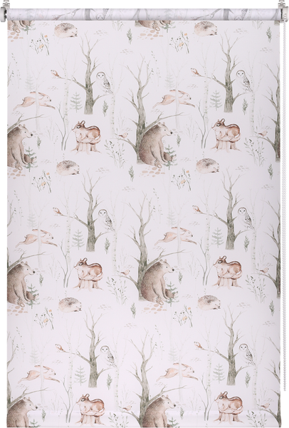 Изображение товара Рулонная штора Franc Gardiner Print Лесные друзья медведи, день 50х160 / 9403219008