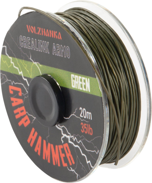 Изображение товара Поводковый материал Волжанка CreaLink Armo 35LB / PM-CLA-35G (20м, зеленый)