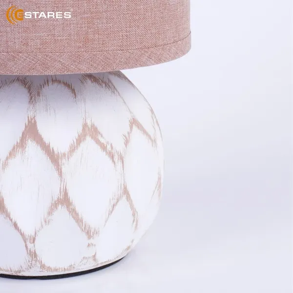 Изображение товара Прикроватная лампа Estares Cofi 1xE14 R-120x220-CARAMEL-220-IP20
