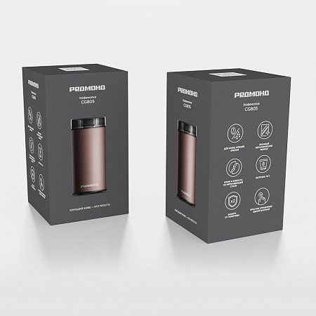 Изображение товара Кофемолка Redmond CG805 (серо-коричневый)