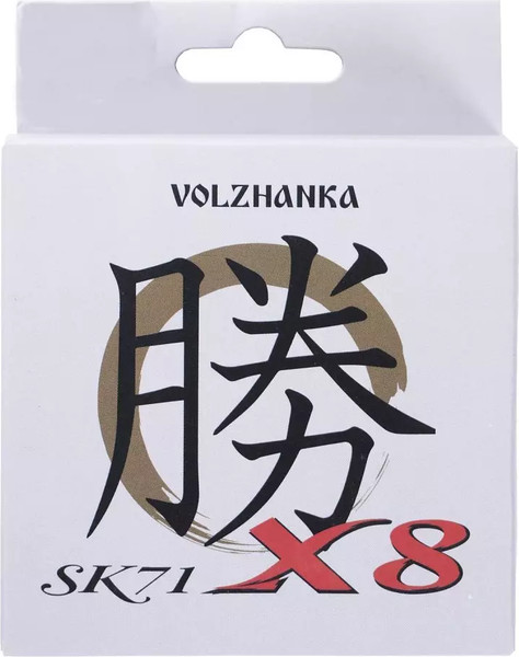 Изображение товара Леска плетеная Волжанка SK-71 X8 0.12мм 6.35кг / X8-SK71G-012 (150м, зеленый)