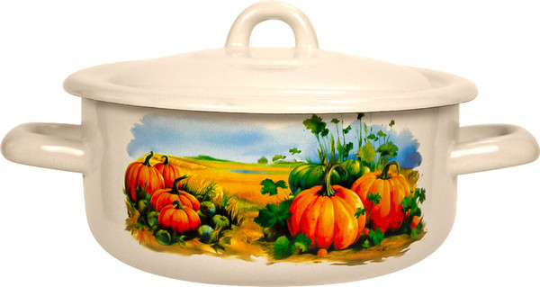 Изображение товара Кастрюля Лысьвенские эмали Осенний вайб С-16072/4ЖмЭК
