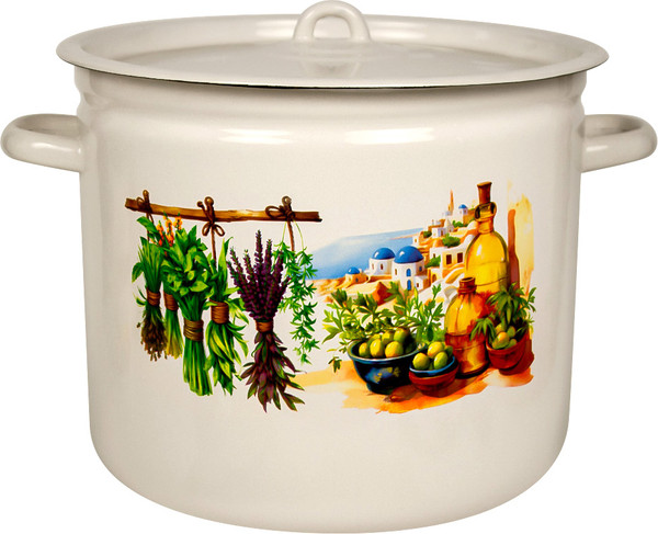 Изображение товара Кастрюля Лысьвенские эмали Санторини С-1624/4ЖмЭК