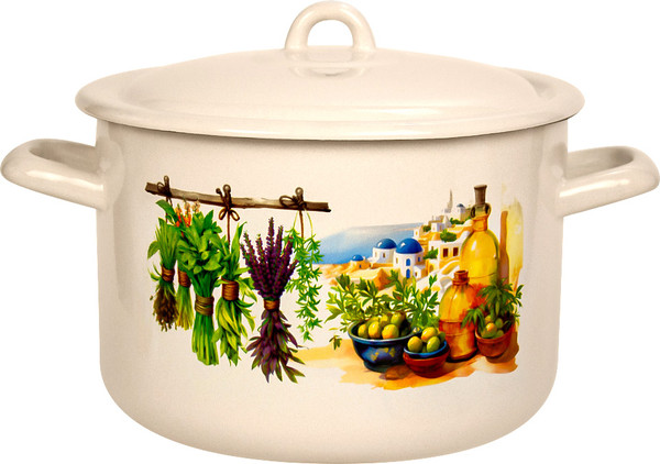 Изображение товара Кастрюля Лысьвенские эмали Санторини С-16141/4ЖмЭК