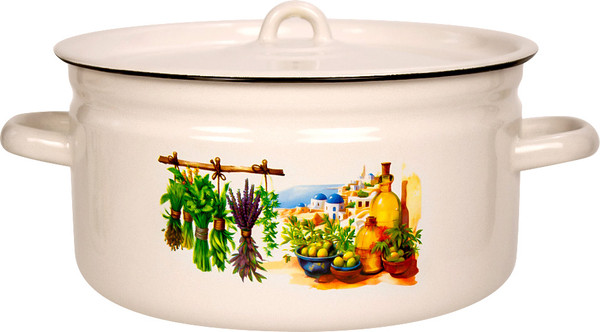 Изображение товара Кастрюля Лысьвенские эмали Санторини С-1617/4ЖмЭК