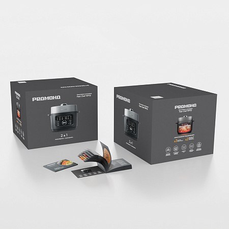 Изображение товара Мультиварка-скороварка Redmond MP112 (серый)