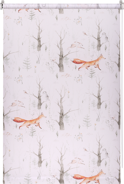 Изображение товара Рулонная штора Franc Gardiner Print Лесные друзья лисы, день 90х160 / 9403217944