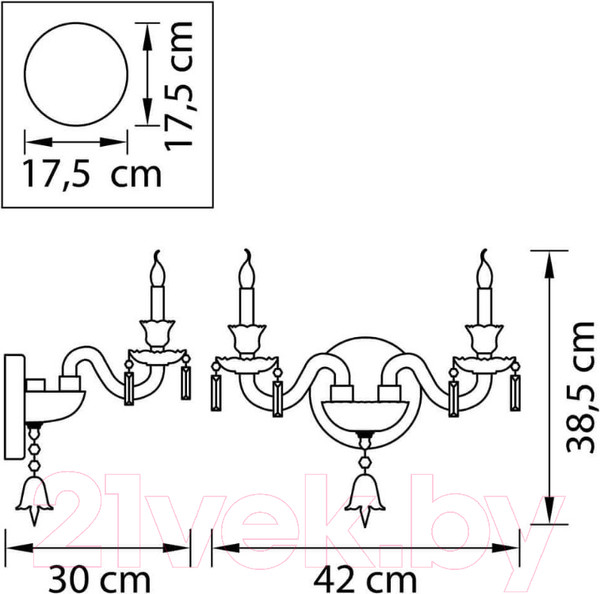 Изображение товара Бра Osgona Campana 716624