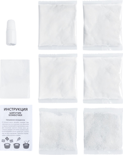 Изображение товара Набор для создания косметики Десятое королевство Шипучие бомбочки. Аромат персика 3 в 1 / 05711