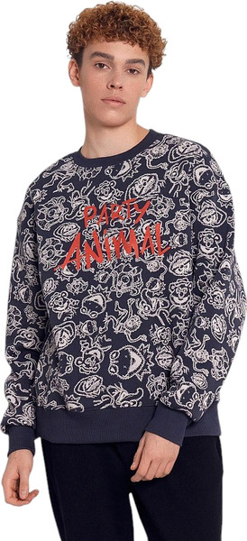 Изображение товара Свитшот Mark Formelle 121865/1 (р.112-182/188, персонажи на графитовом)