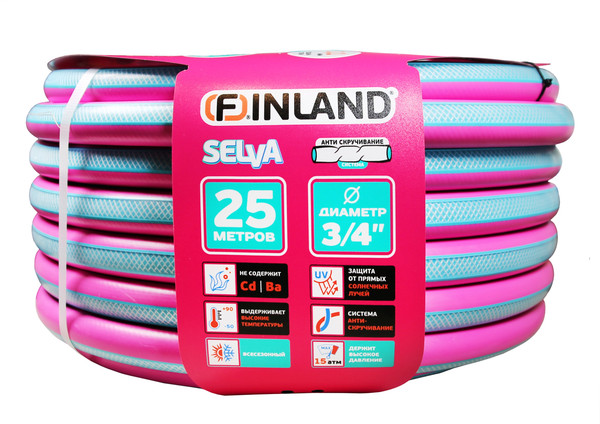 Изображение товара Шланг поливочный Finland ТЭП 3/4 / 2448 (25м)