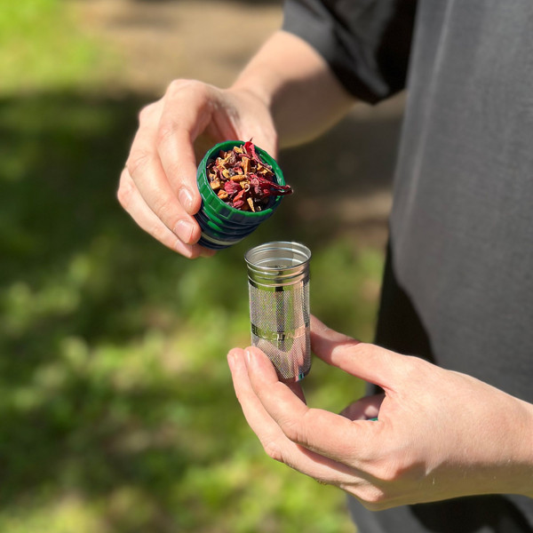 Изображение товара Термос для напитков Биосталь Охота NBR-ZG (1.6л, зеленый)