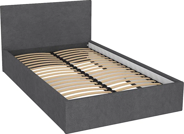 Изображение товара Двуспальная кровать МДК Диана Grafit КР1-GR1400 140x200