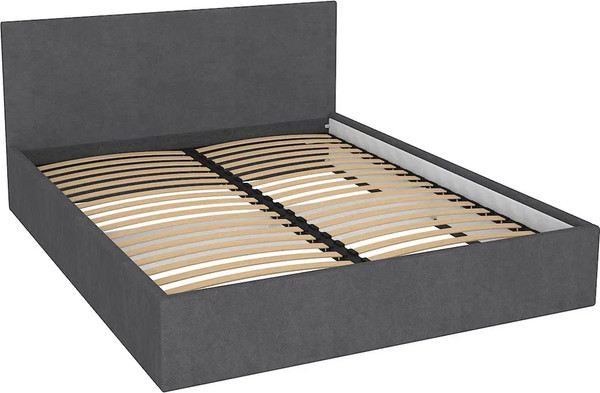 Изображение товара Двуспальная кровать МДК Диана Grafit КР1-GR1600 160x200