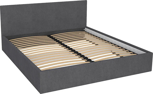 Изображение товара Двуспальная кровать МДК Диана Grafit КР1-GR1800 180x200