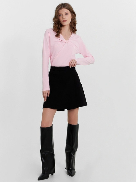 Изображение товара Лонгслив Mark Formelle 122937 (р.164/170-100-106, бледно-розовый)