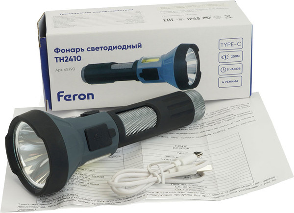 Изображение товара Фонарь Feron TH2410 / 48790